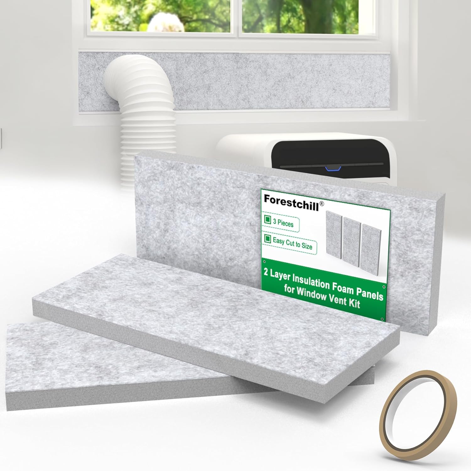 Forestchill Insulation Foam: Beat Heat & Noise!