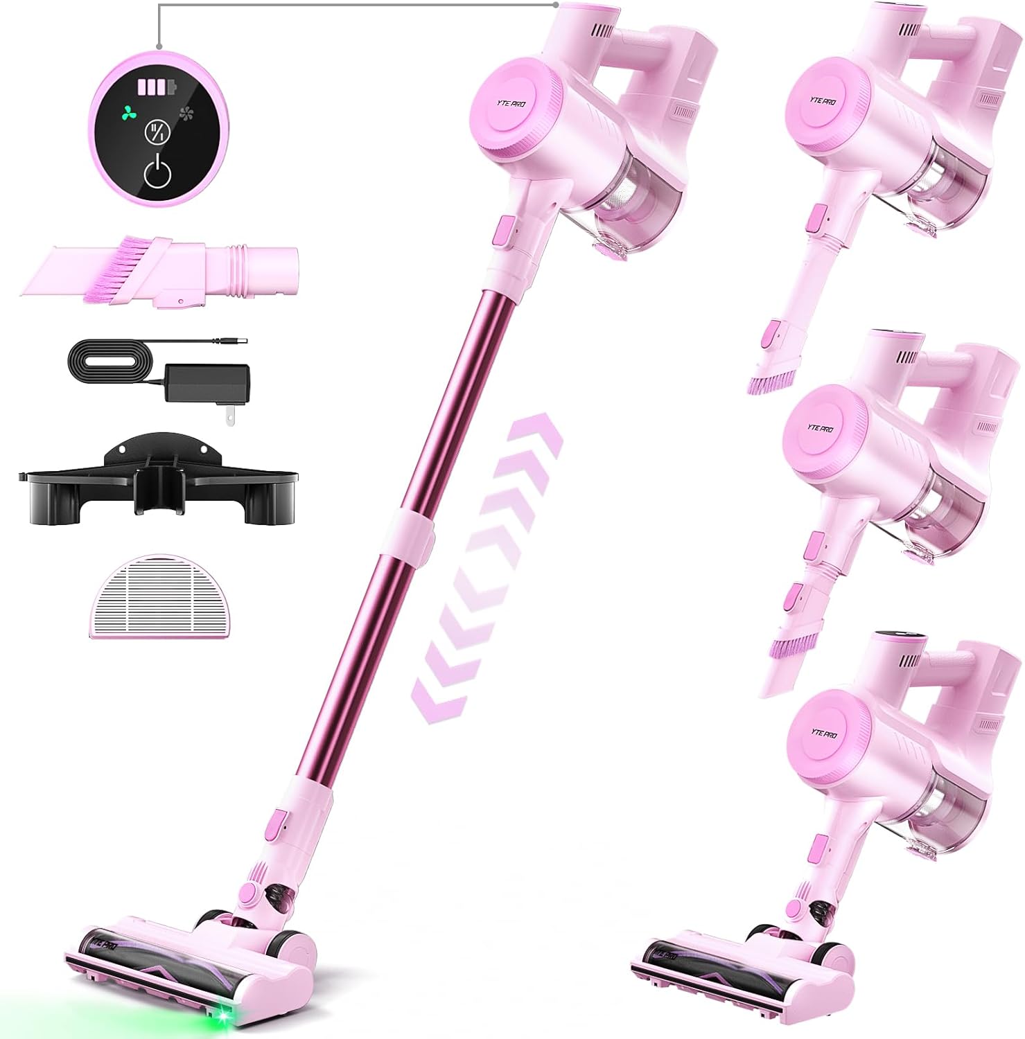 YTE PRO: 50 Mins Runtime Cordless Vacuum