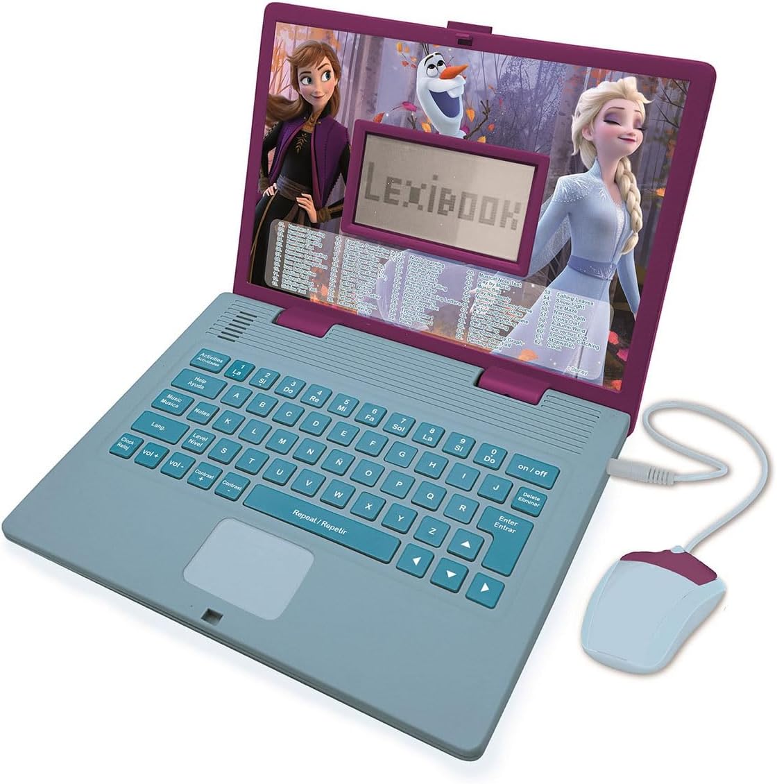 Disney Frozen 2 Bilingual Laptop - Learn, Play & Smile with Elsa & Anna! 
