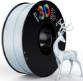 Grey PLA 3D Printer Filament 1.75mm +/-0.03mm - Precise Matte Gray