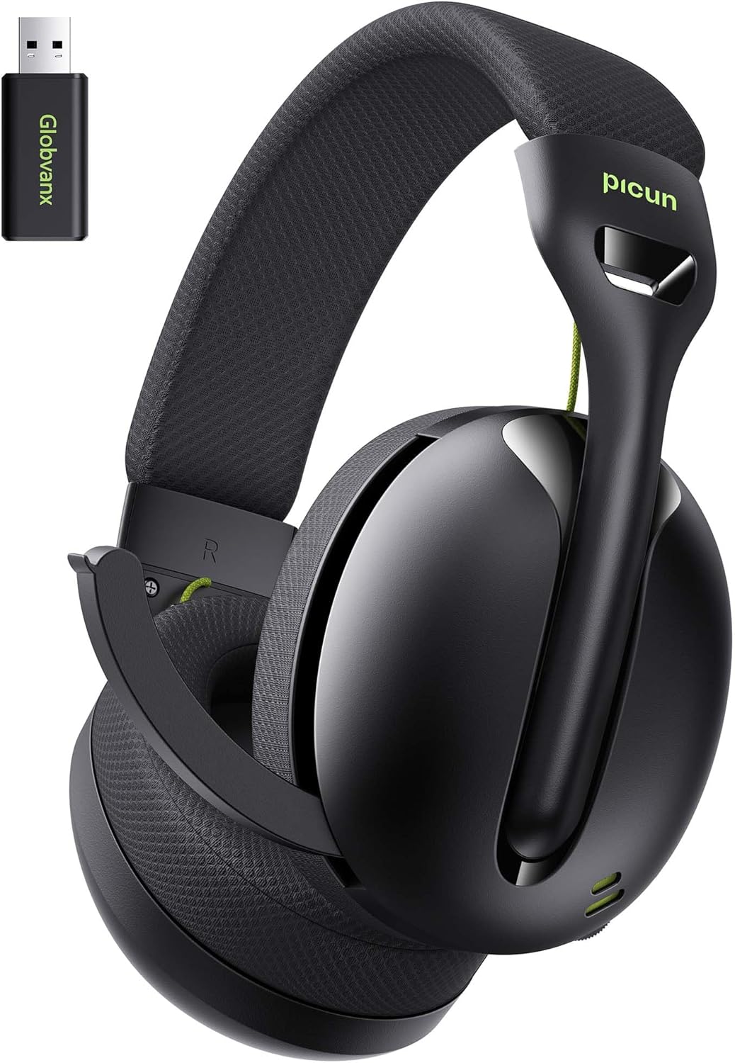 Globvanx Wireless Gaming Headset for PS5, PS4, PC, Switch