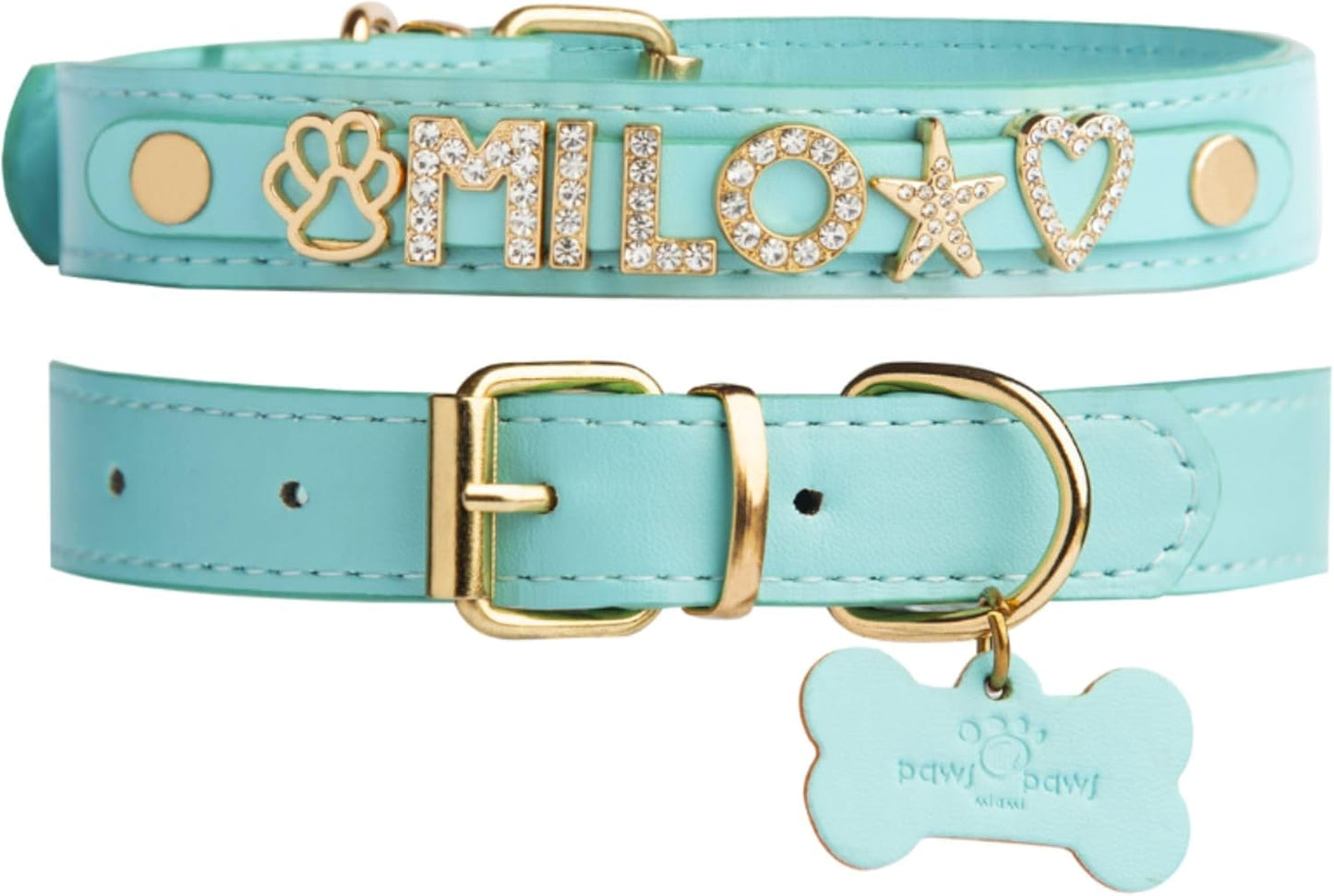 Paws Paws Miami Custom Bling Dog Collars for All Sizes