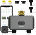 WiFi Water Timer for Garden Hose with Brass Inlet - Smart 2-Zone