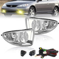 Driving Fog Lights for 2004-2005 Honda Civic 2/4DR Models