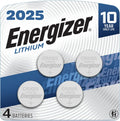 Energizer 2025 Lithium Coin Cell Battery 4 Pack - Long-Lasting Power
