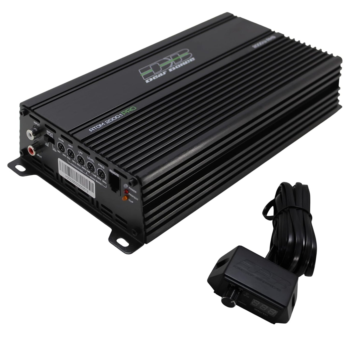 2000W RMS Monoblock Amplifier for Ultimate Car Audio Clarity