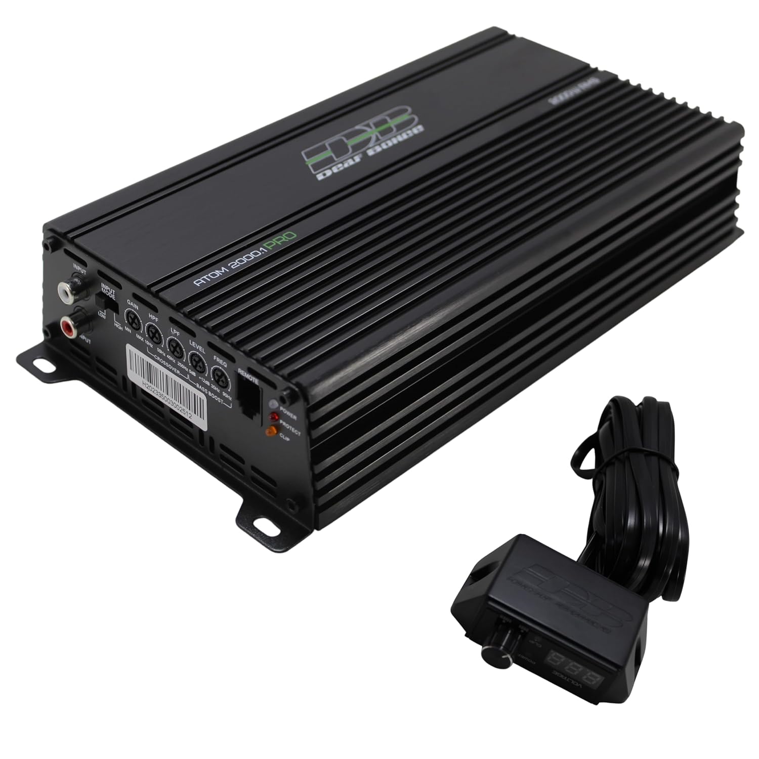 2000W RMS Monoblock Amplifier for Ultimate Car Audio Clarity