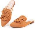 All-Season Women's Mules Pointed Toe Backless Loafers (Style 8K1C)