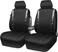 Bling Diamond Car Seat Cover Set for Women - Stylish & Durable