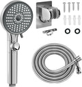 High Pressure RV Shower Head Set - 5 Modes, Water Saving