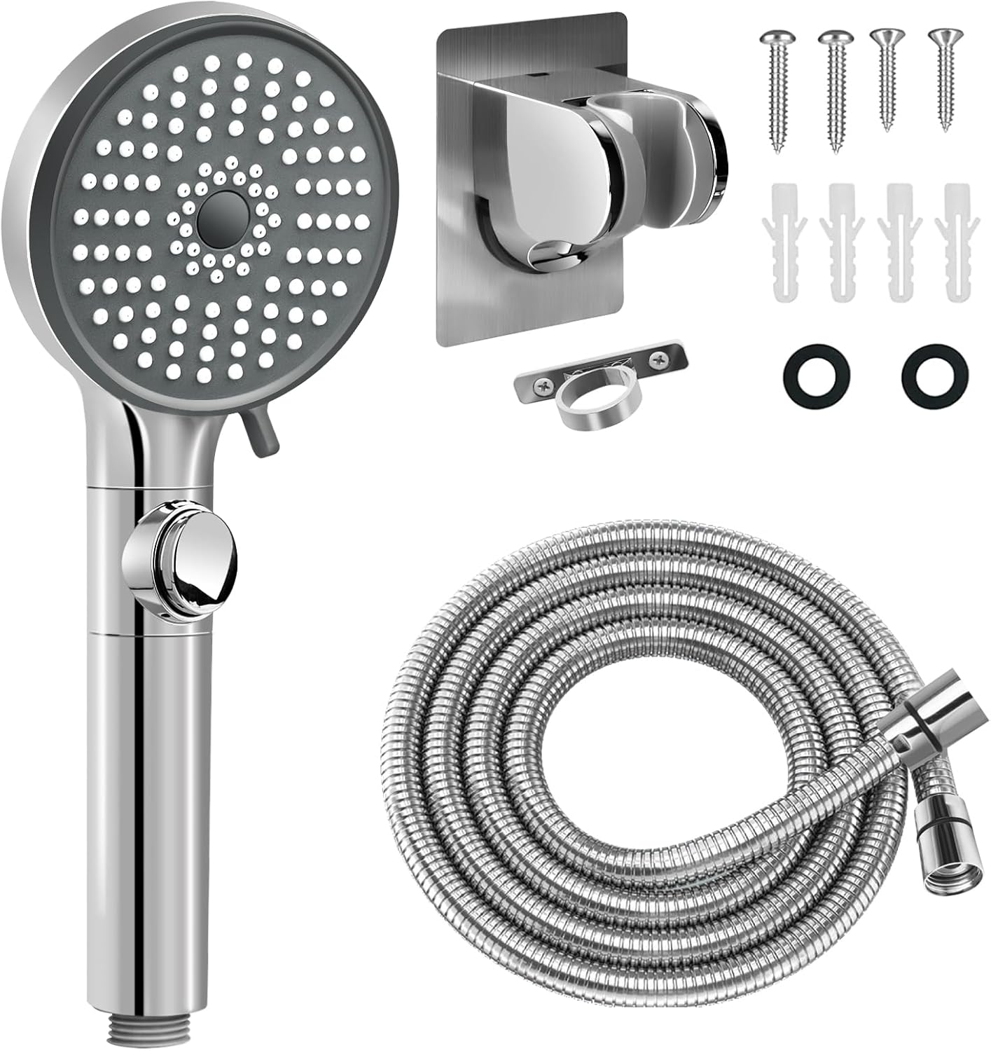 High Pressure RV Shower Head Set - 5 Modes, Water Saving