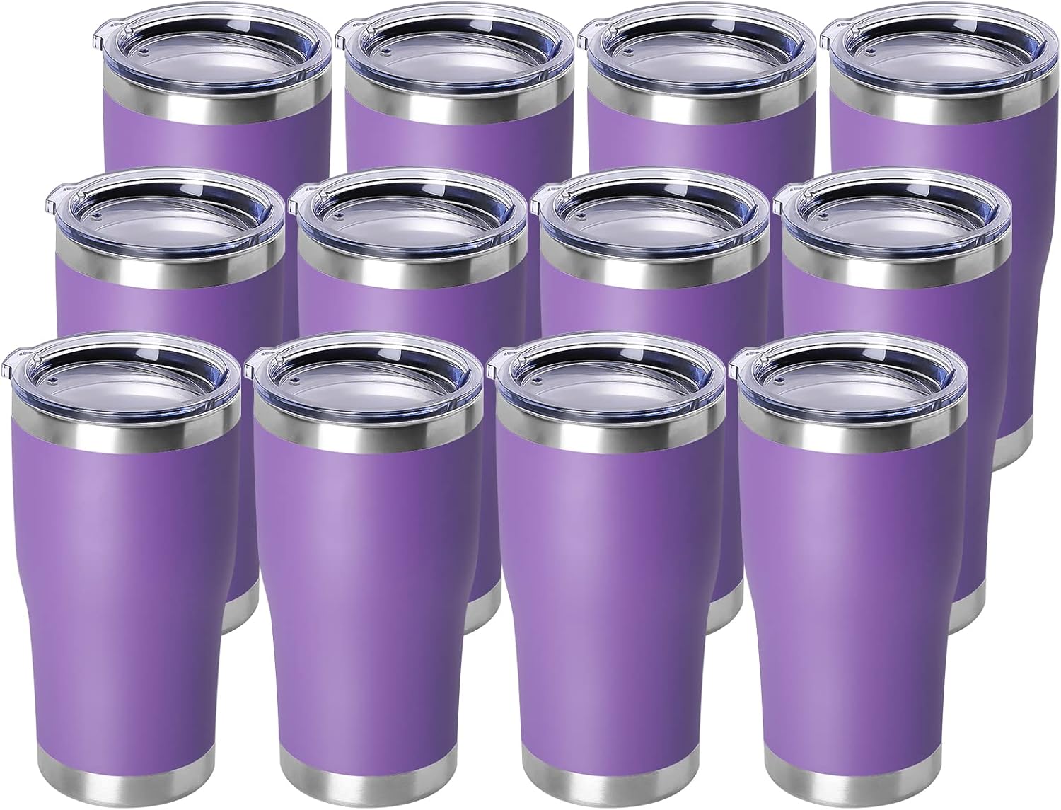 20oz Stainless Steel Tumbler with Lid for Travel and Home Use