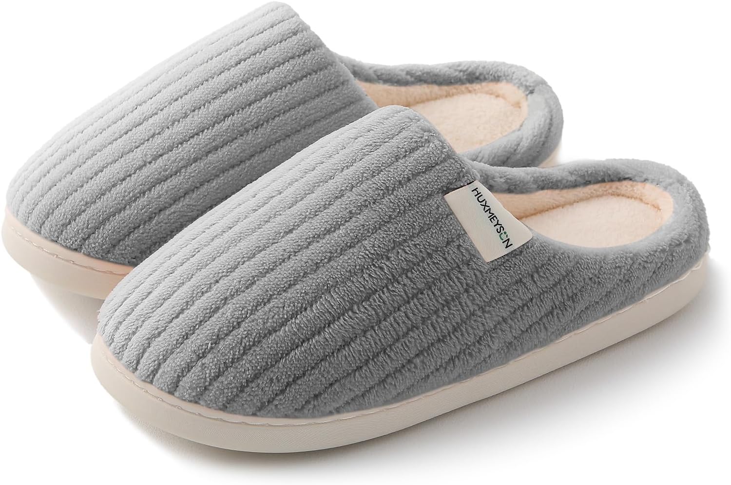 HUXMEYSON Slippers for Women: Warm Memory Foam Comfort