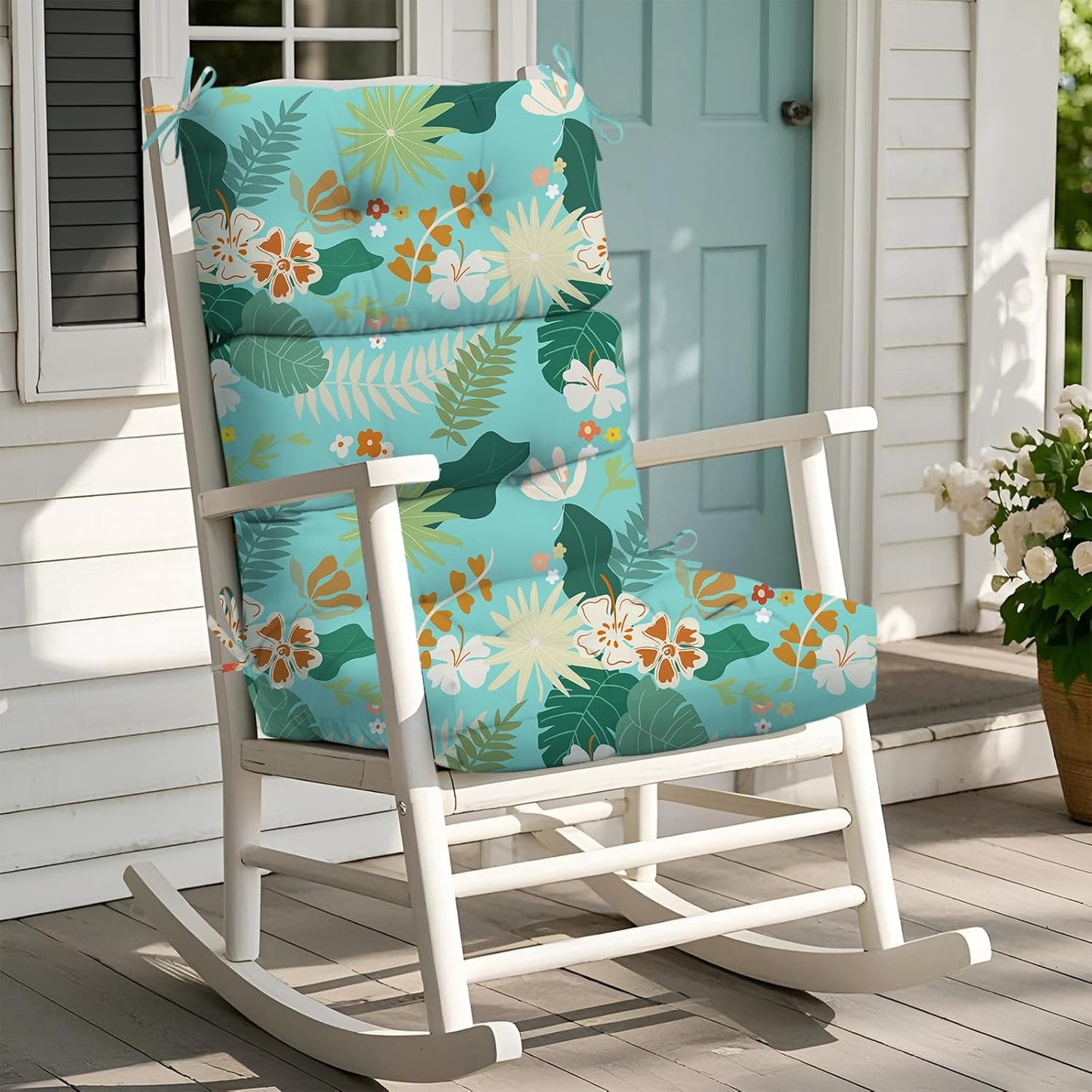 Rocking Chair Cushion for Adirondack Chairs, Waterproof Design
