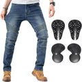 Men's Motorcycle Pants Motocross Riding Jeans - Stretch Slim Fit