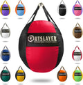 Wrecking Ball Heavy Bag 70 Lb White/Red - MMA & Boxing