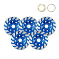 SALI 5pcs Diamond Concrete Grinding Wheel 4.5in - Fast Material