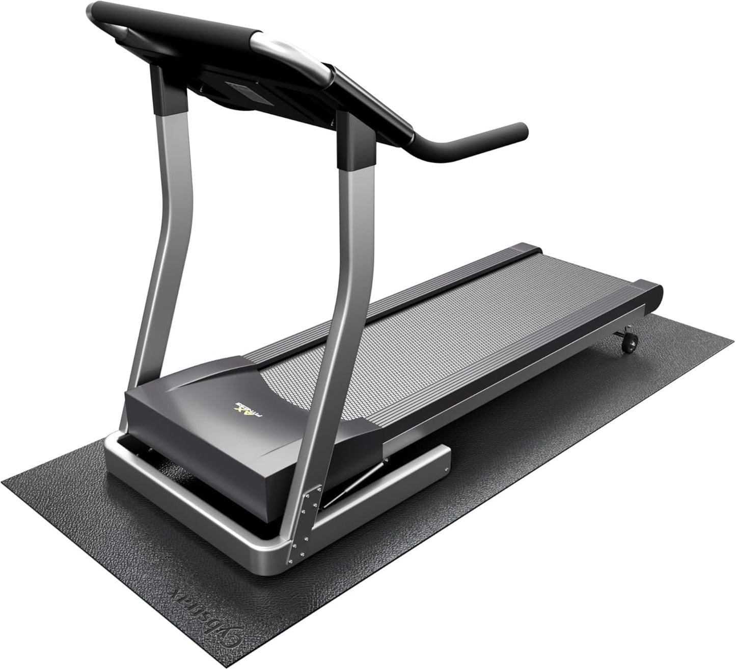 Exercise Equipment Mat for Bike, Treadmill, and Yoga Use