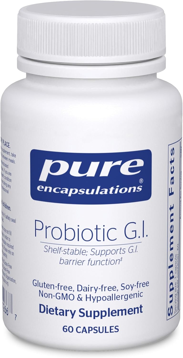 Probiotic G.I. Capsules for Intestinal Health & Support