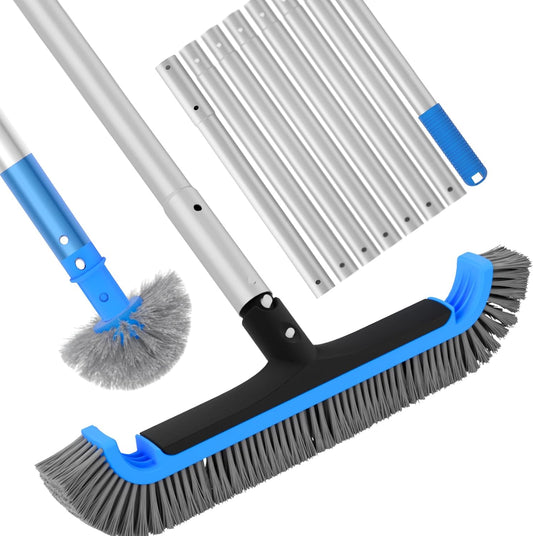 2 in 1 Multifunctional Pool Brush for Heavy Duty Cleaning