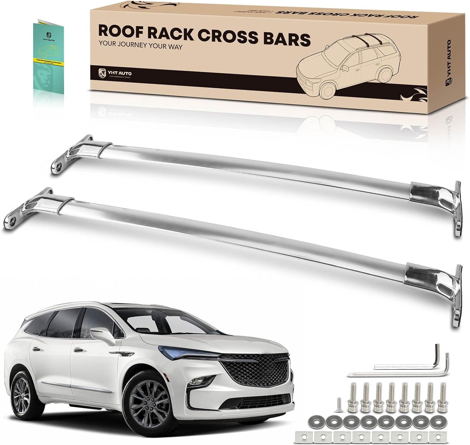Buick Enclave 2009-2016 Roof Rack Cross Bar - 165 lbs Capacity