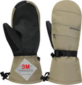 Winter Ski Mittens for Men & Women - Insulated Waterproof Snow Gloves
