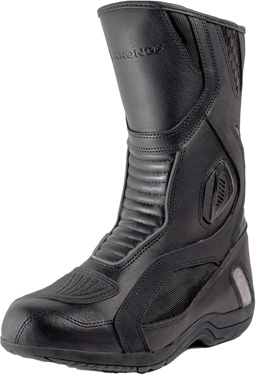 KRONOX Armored Motorcycle Boots for Men & Women - Comfort & Safety