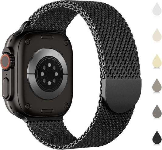 Sunnywoo Stainless Steel Mesh Band for Apple Watch