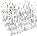 Pigeon Spikes Stainless Steel Bird Spikes for Outside - 37 Pack 30ft