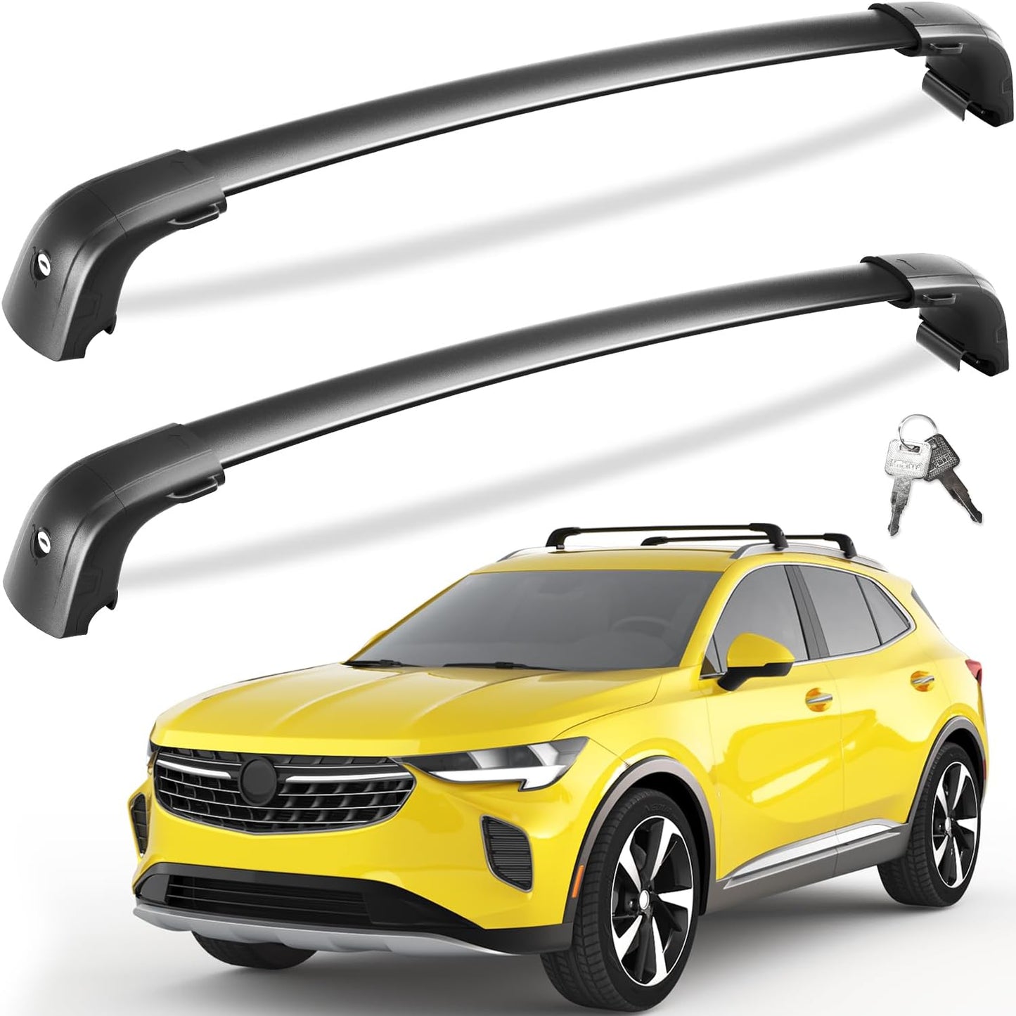 Tuyoung Lockable Roof Rack Cross Bars for Buick Envision 2021-2025