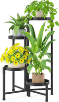 Plant Stand Indoor Outdoor 4 Tier Corner Metal Flower Display - Space