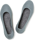 Ballet Flat Shoes Knit Dress Flats for Women - Comfortable Soft Walk