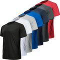 7 Pack Workout Shirts for Men Quick Dry Moisture Wicking - 7 Pack