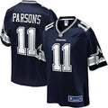 Men's Micah Parsons Navy Dallas Cowboys Replica Jersey - Authentic