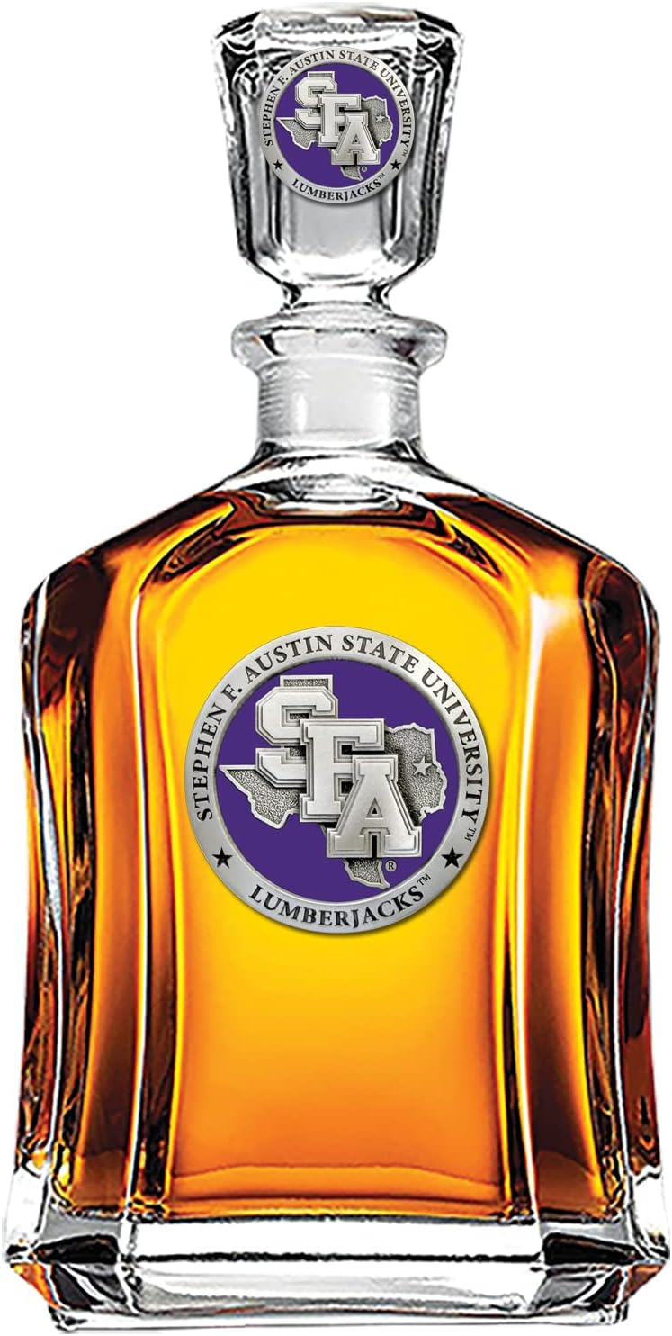 Heritage Pewter Stephen F. Austin Capitol Decanter for Fans