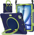 MEEgoodo Case for iPad Air 13 in M3/M2 and iPad Pro 12.9 - Rugged