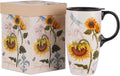 DUSVALLY Sunflower Coffee Mug 500ML/17OZ - Enjoy Your Favorite Beverage in Style!