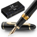 Wordsworth & Black Majesti Fountain Pen (Black) - Luxury Gift Set