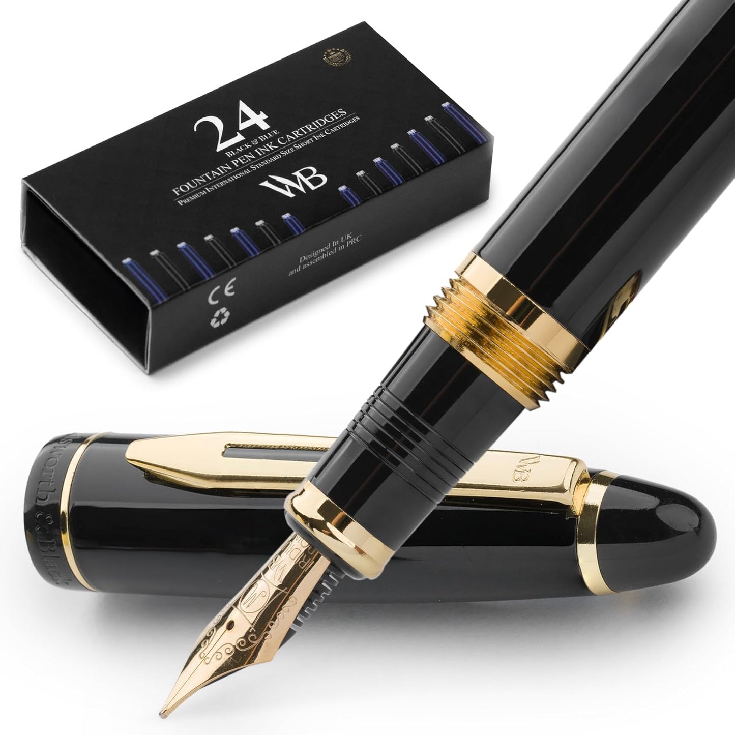 Majesti Fountain Pen Set - Luxury Calligraphy Gift for All