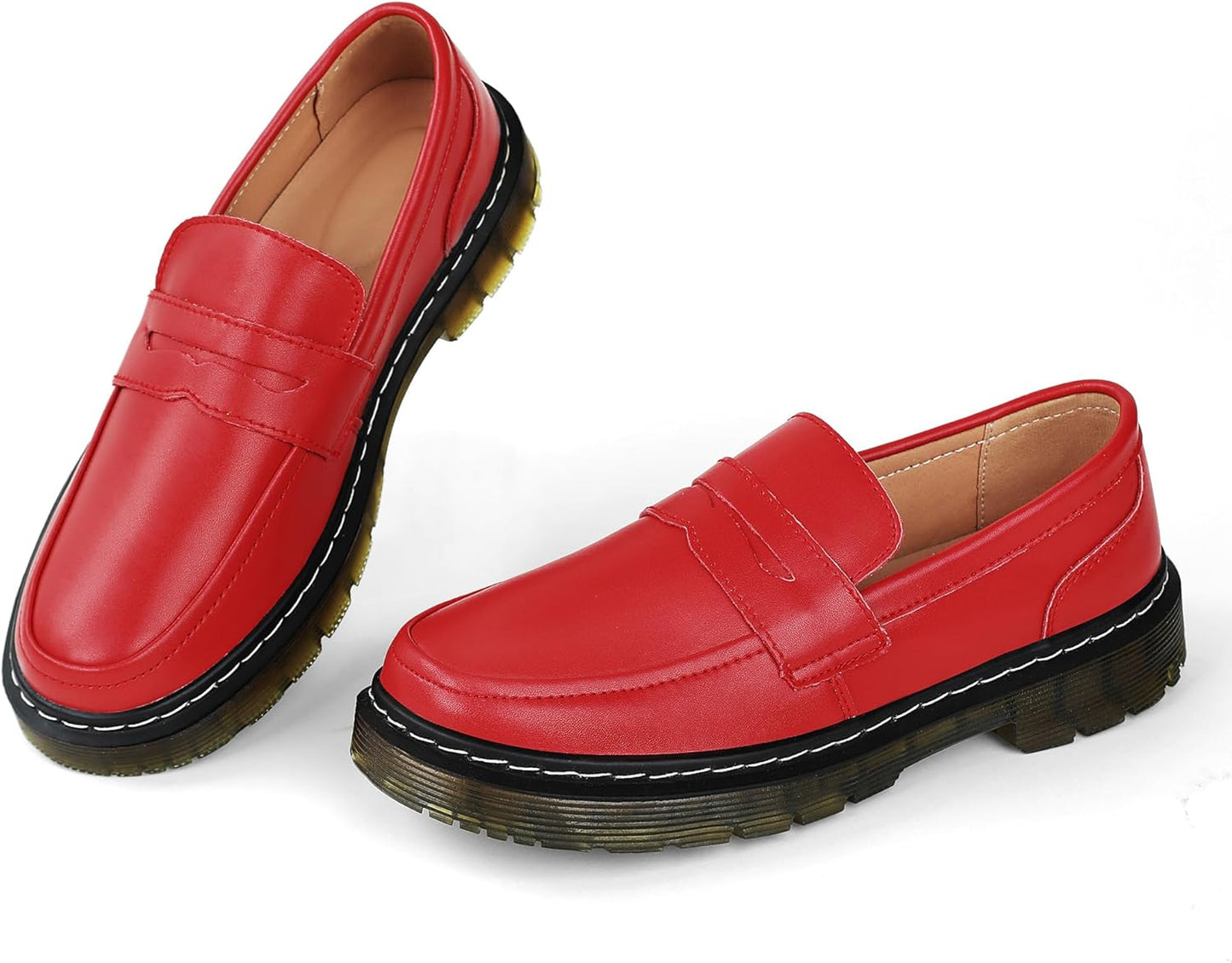 Women's Classic Penny Loafers for Fashion and Driving Comfort