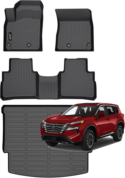 Custom Fit All Weather Floor Mats for 2021-2025 Nissan Rogue