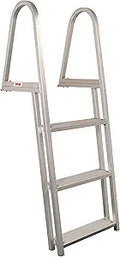 Extreme Max Pontoon & Dock Ladder 3-Step - Wide 15.75in Steps