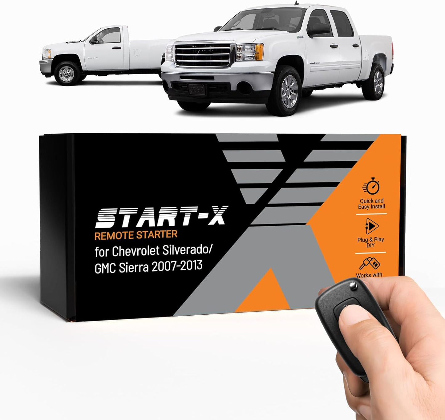 Start-X Remote Starter Kit for Chevy Silverado & GMC Sierra