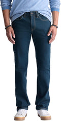 Buffalo David Bitton Men's Straight Six Jeans - Comfortable Dark