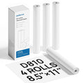 POLONO D810 Thermal Printer Paper 8.5 in x 11 in - 4 Pack