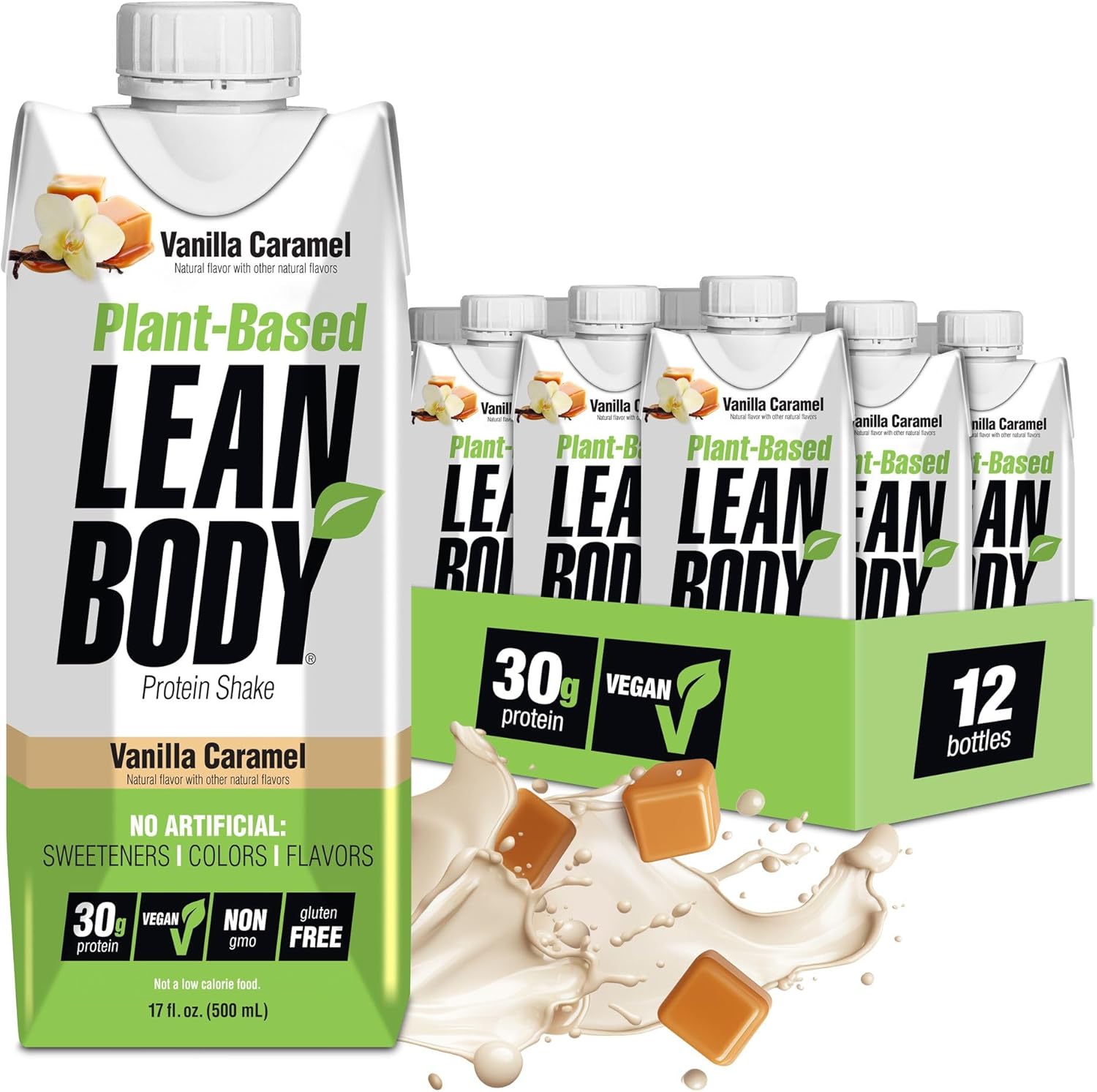 Lean Body Plant-Based Vegan Vanilla Caramel Protein Shake Review