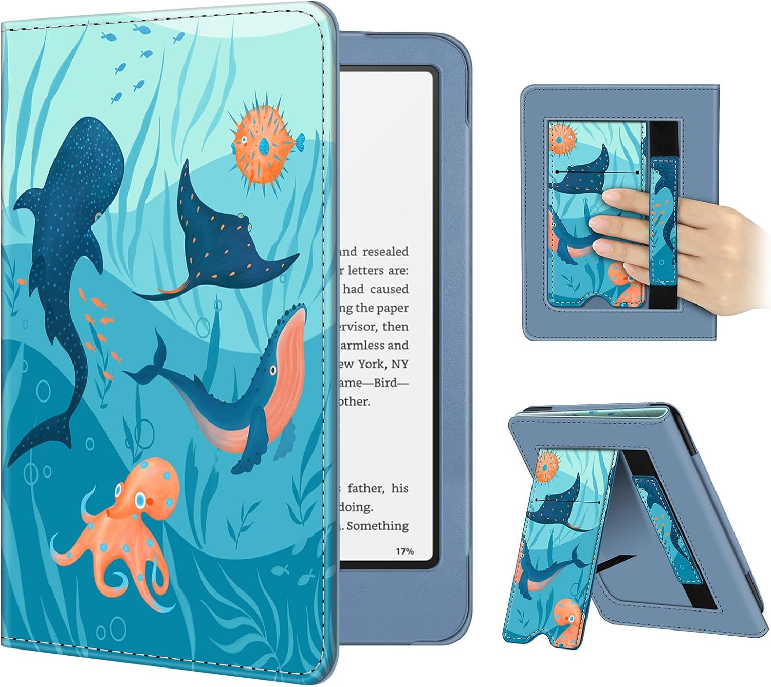 Fintie Case for 7in Kindle Paperwhite 2024 - Slim Stand Cover