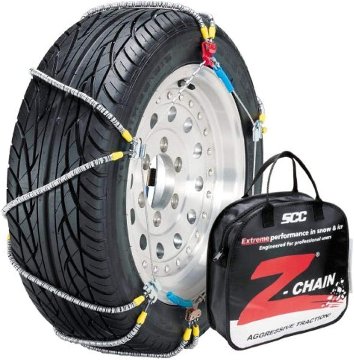 SCC Z-583 Z-Chain Extreme Performance Tire Traction Chains Set