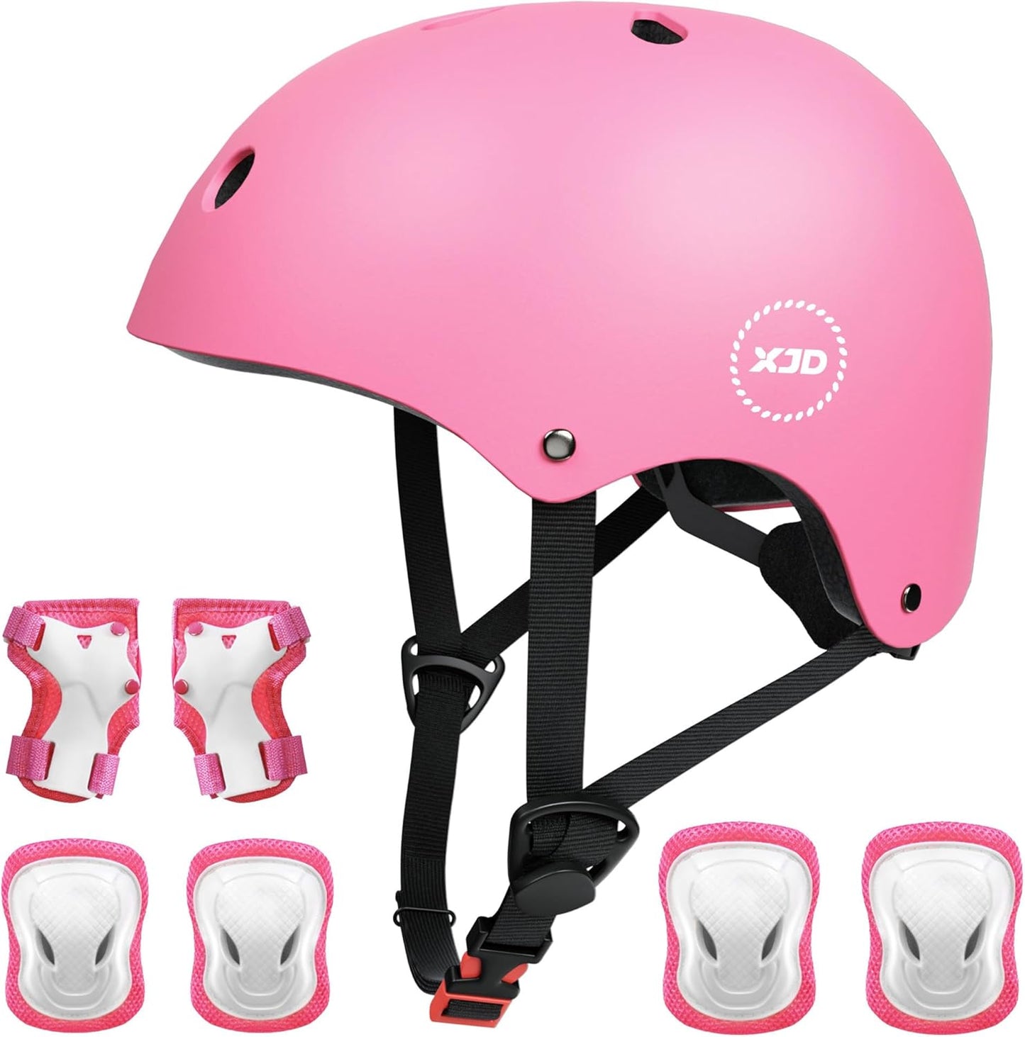 XJD Kids Bike Helmet and Protective Gear Set for Ages 3-14