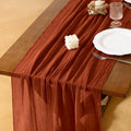 Cheesecloth Table Runner 35in x 120in - Rustic Gauze Runner for Events